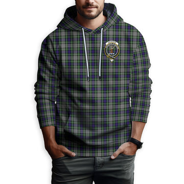 Davidson of Tulloch Dress Tartan Hoodie with Family Crest