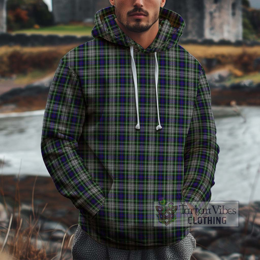 Davidson of Tulloch Dress Tartan Cotton Hoodie Pullover Hoodie XS - Tartan Vibes Clothing