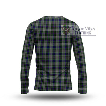 Davidson of Tulloch Dress Tartan Long Sleeve T-Shirt with Family Crest DNA In Me Style