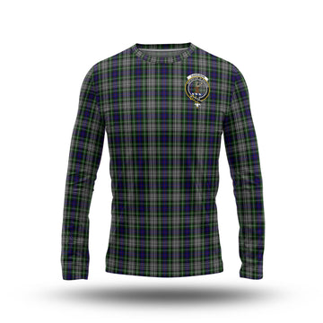 Davidson of Tulloch Dress Tartan Long Sleeve T-Shirt with Family Crest