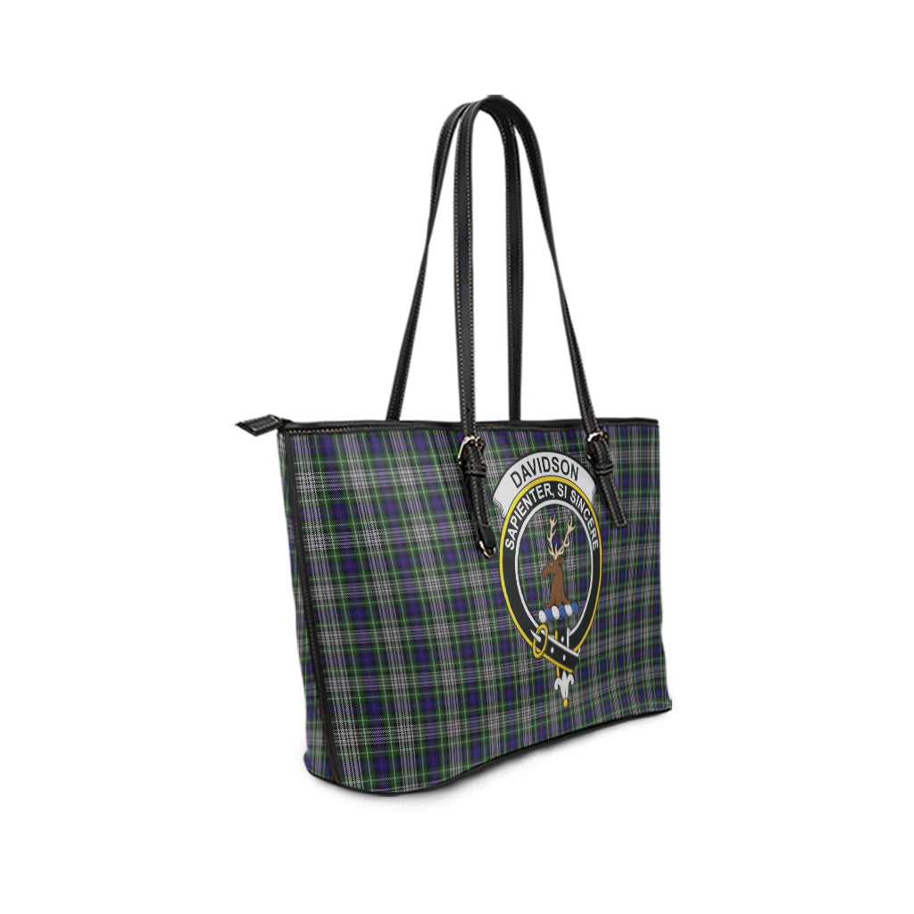 davidson-of-tulloch-dress-tartan-leather-tote-bag-with-family-crest