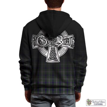 Davidson of Tulloch Dress Tartan Hoodie Featuring Alba Gu Brath Family Crest Celtic Inspired