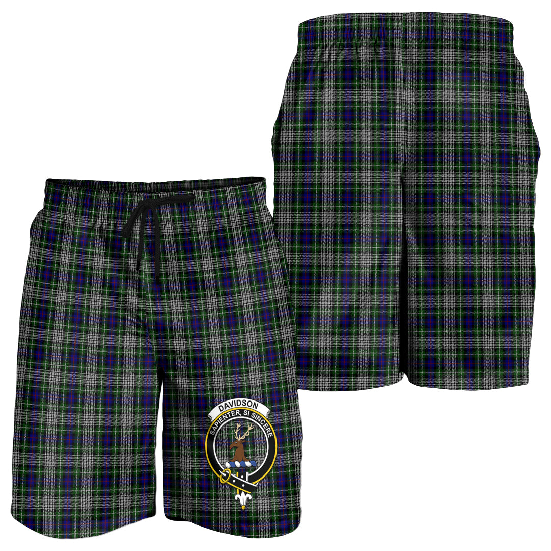 davidson-of-tulloch-dress-tartan-mens-shorts-with-family-crest