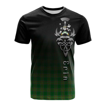 Davis Irish Clan Cotton T-shirt with Coat of Arms Erin Go Bragh Celtic Inspired Kid's Shirt - Tartan Vibes Clothing
