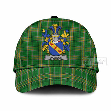 Dawson Irish Clan Tartan Classic Cap with Coat of Arms