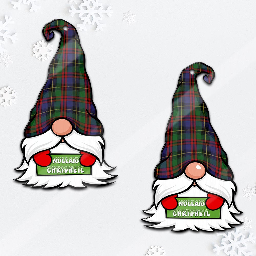 Deas Gnome Christmas Ornament with His Tartan Christmas Hat - Tartan Vibes Clothing