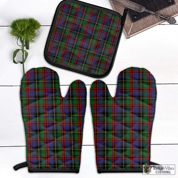 Deas Tartan Combo Oven Mitt & Pot-Holder Black - Tartan Vibes Clothing