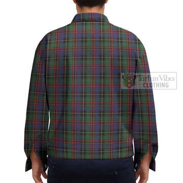 Deas Tartan Unisex Lapel Cotton Jacket - Tartan Vibes Clothing