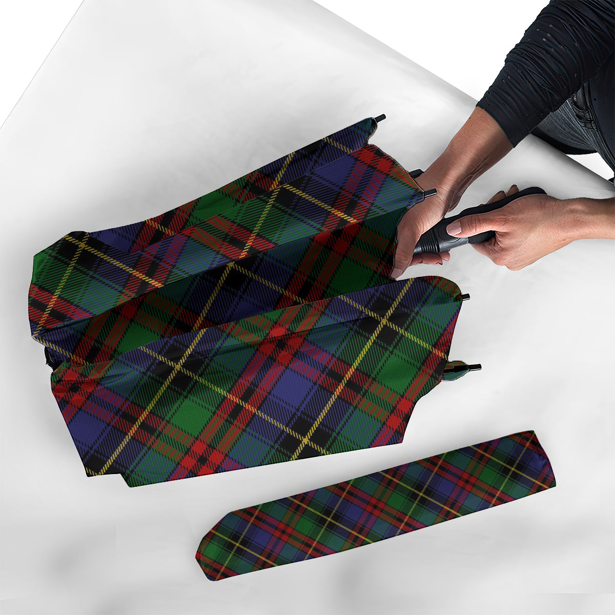 Deas Tartan Umbrella - Tartanvibesclothing