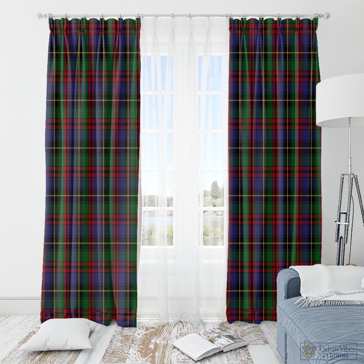 Deas Tartan Window Curtain - Tartan Vibes Clothing