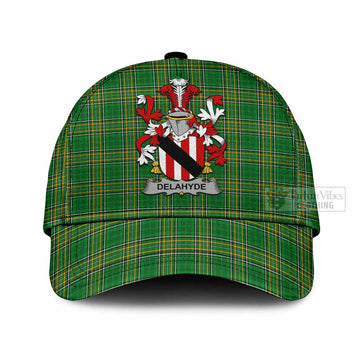 Delahyde Irish Clan Tartan Classic Cap with Coat of Arms