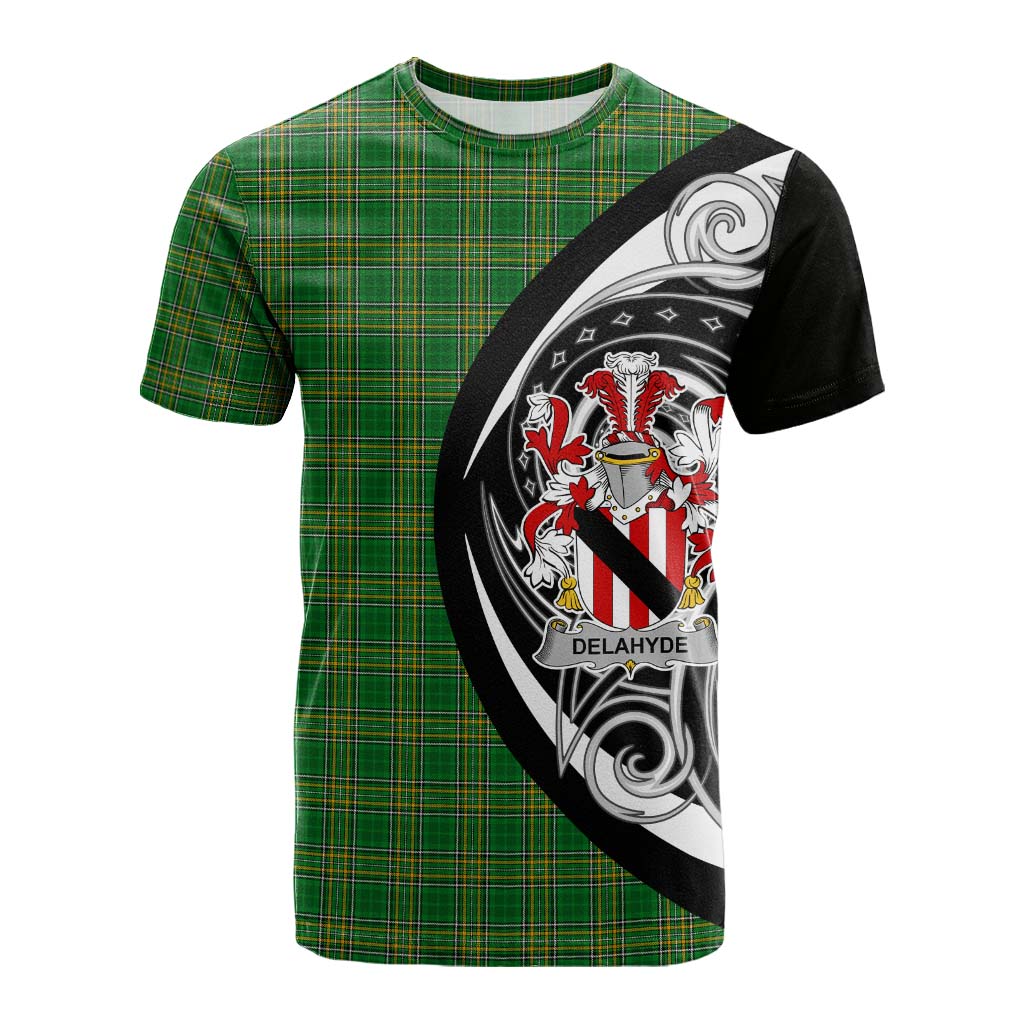 Delahyde Irish Clan Cotton T-shirt Celtic Circle Style Kid's Shirt - Tartan Vibes Clothing
