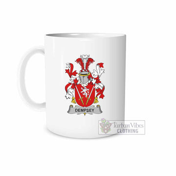 Dempsey Irish Clan Coat of Arms Ceramic Mug