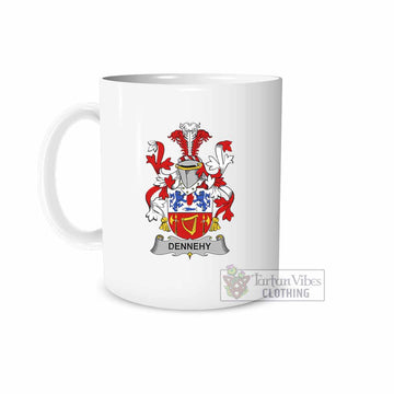 Dennehy Irish Clan Coat of Arms Ceramic Mug