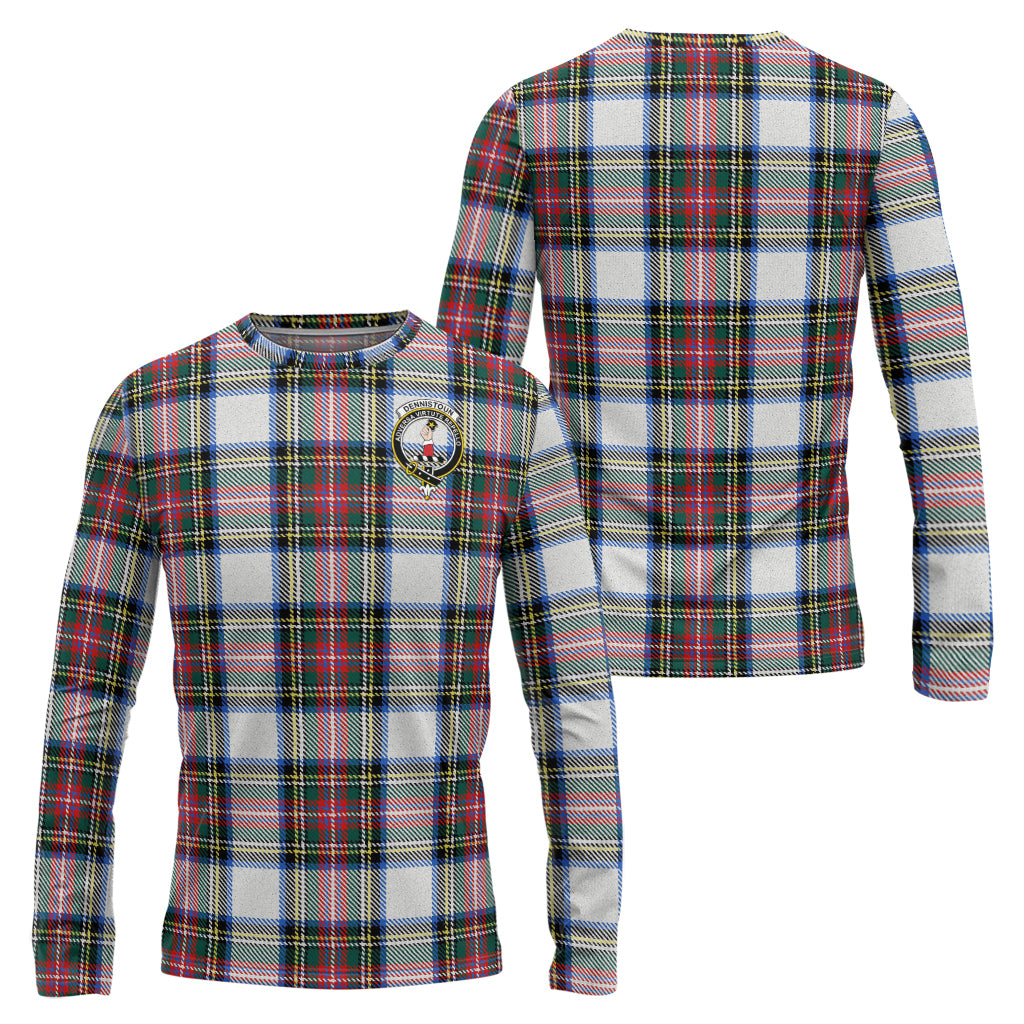 dennistoun-tartan-long-sleeve-t-shirt-with-family-crest