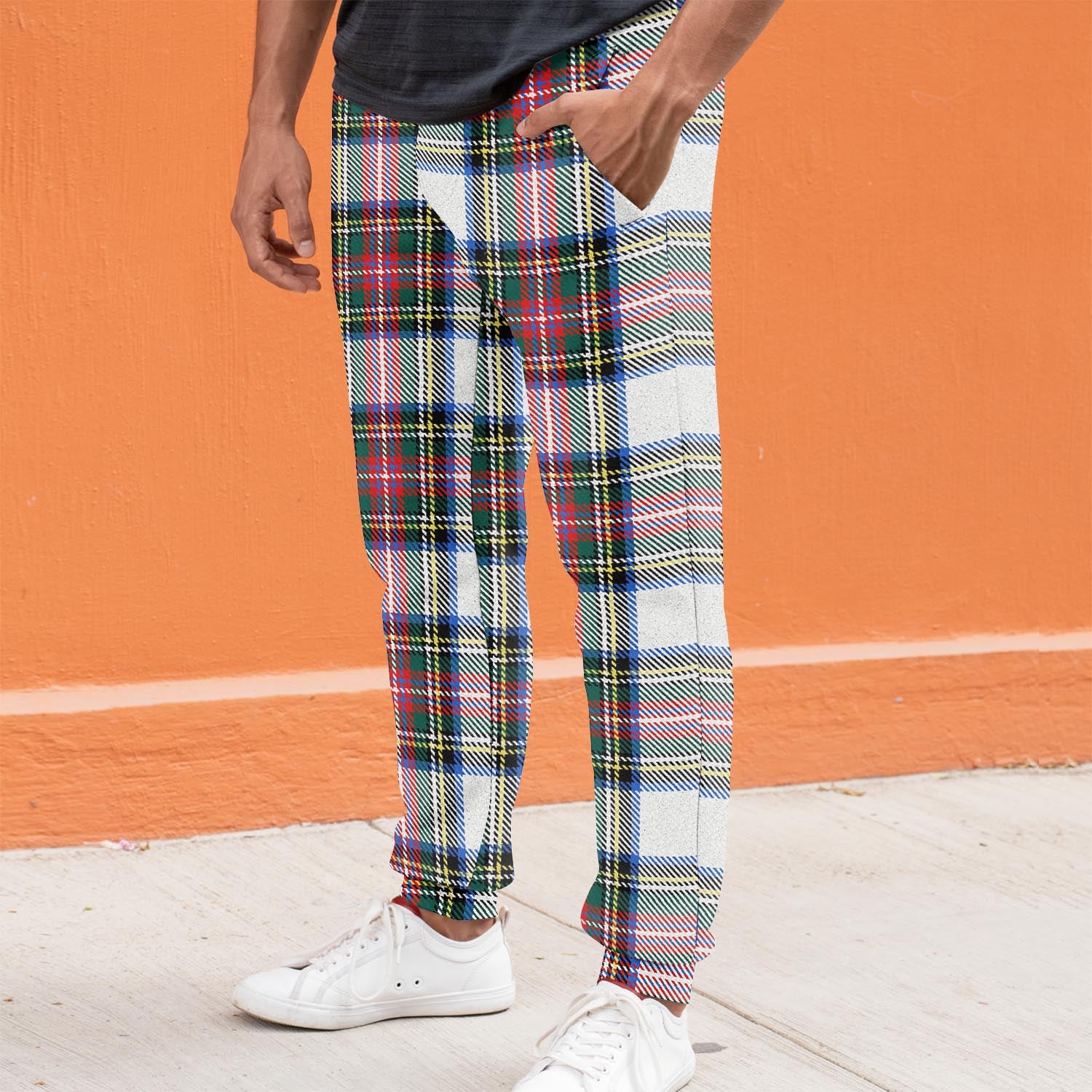 Dennistoun Tartan Joggers Pants S - Tartan Vibes Clothing