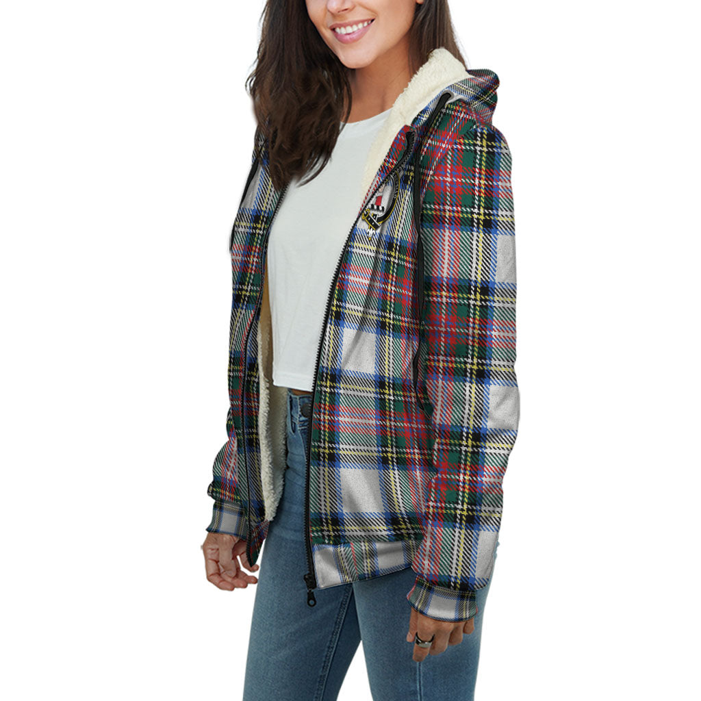 dennistoun-tartan-sherpa-hoodie-with-family-crest