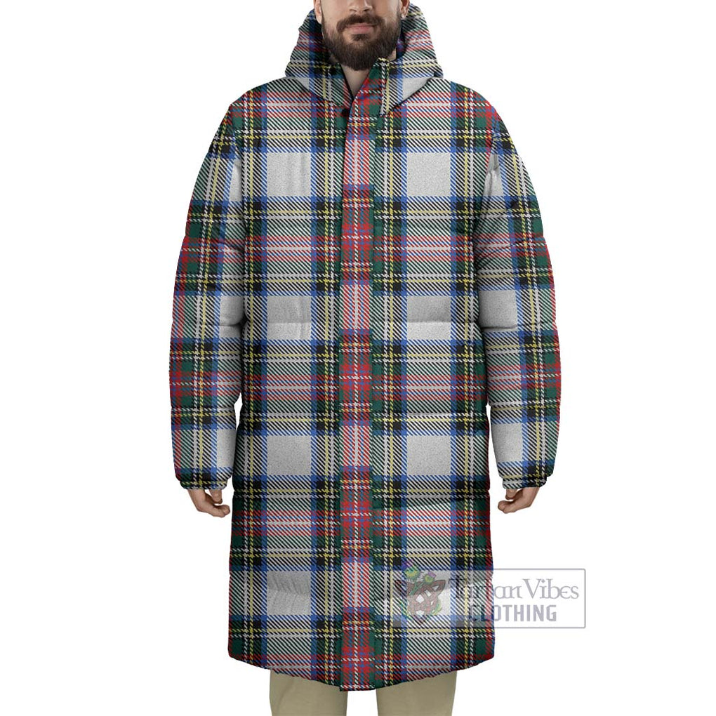 Tartan Vibes Clothing Dennistoun Tartan Long Down Jacket