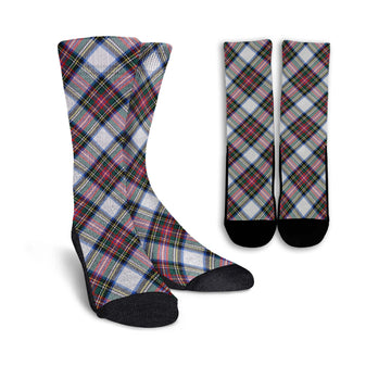 Dennistoun Tartan Crew Socks Cross Tartan Style