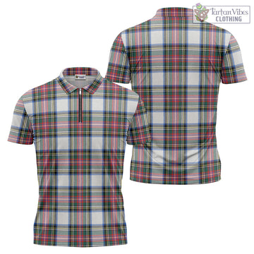 Dennistoun Tartan Zipper Polo Shirt