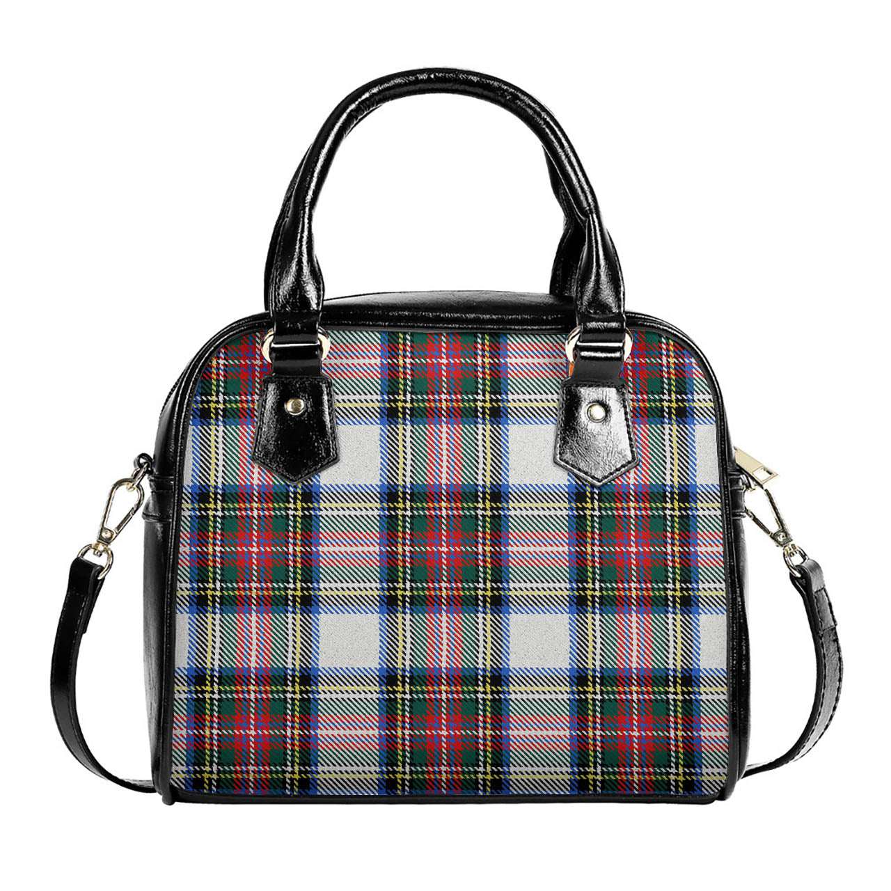 Dennistoun Tartan Shoulder Handbags One Size 6*25*22 cm - Tartanvibesclothing