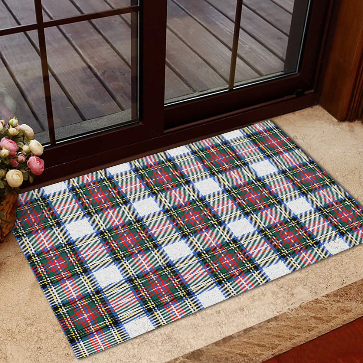 Dennistoun Tartan Rubber Doormat L 60*90cm - Tartan Vibes Clothing