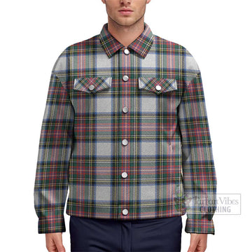 Dennistoun Tartan Unisex Lapel Cotton Jacket