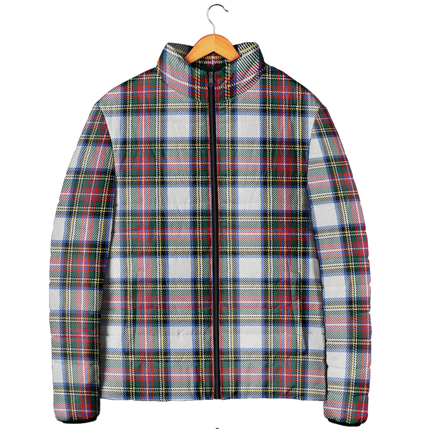 Dennistoun Tartan Padded Jacket Men's Padded Jacket - Tartan Vibes Clothing