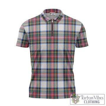 Dennistoun Tartan Zipper Polo Shirt