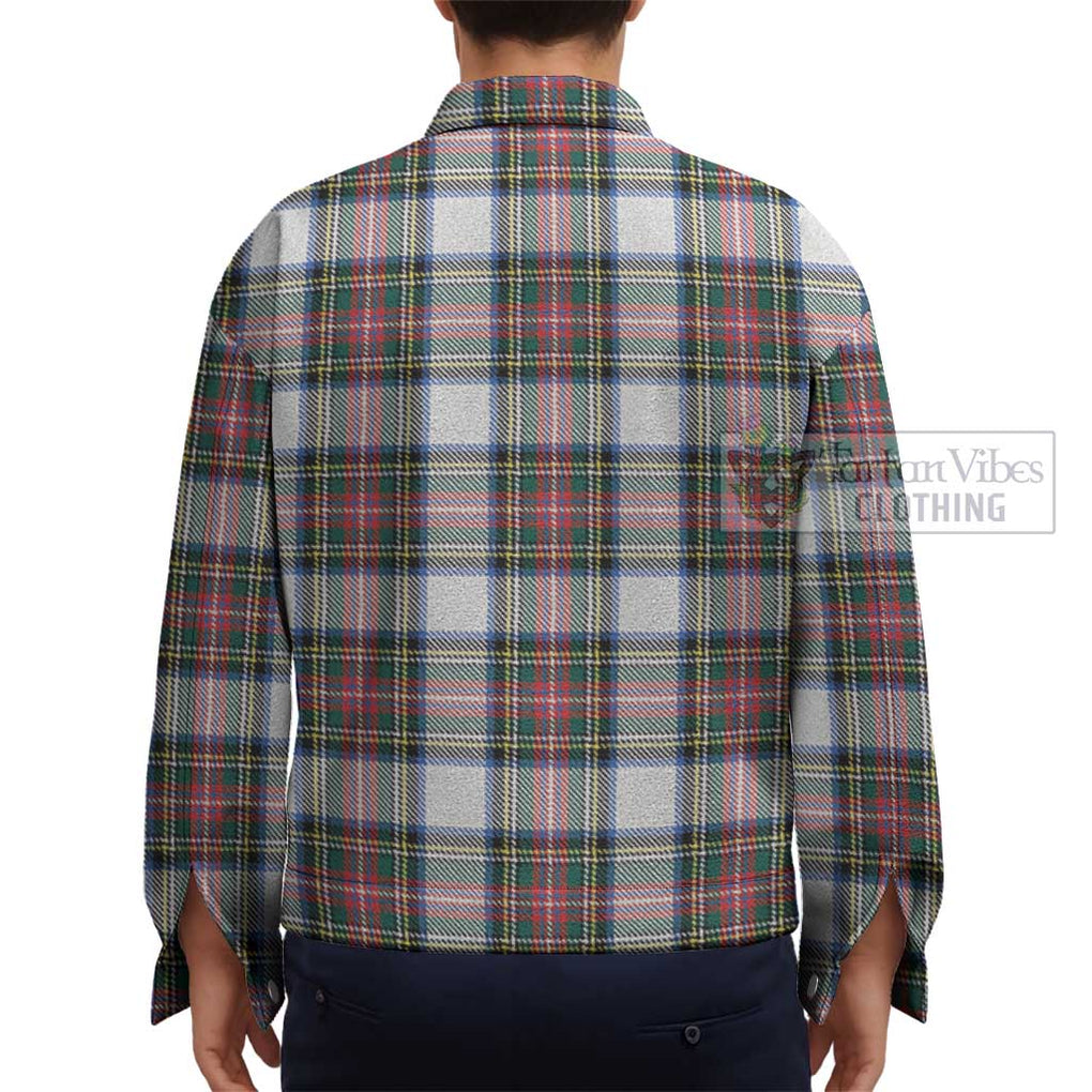 Dennistoun Tartan Unisex Lapel Cotton Jacket - Tartan Vibes Clothing