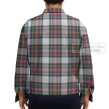 Dennistoun Tartan Unisex Lapel Cotton Jacket