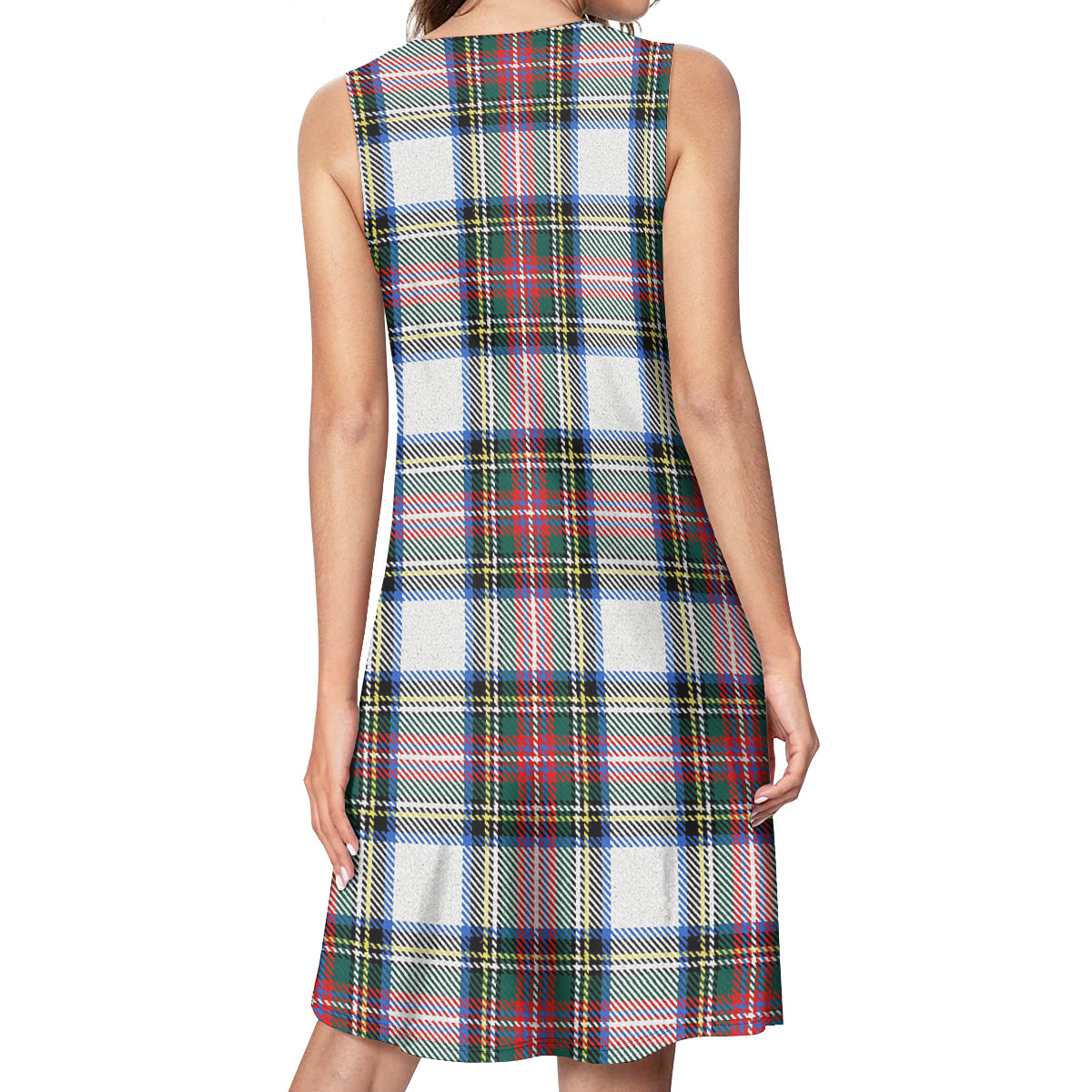 Dennistoun Tartan Womens Casual Dresses - Tartanvibesclothing