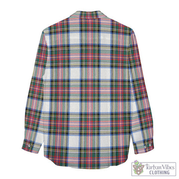 Dennistoun Tartan Women's Casual Shirt with Family Crest