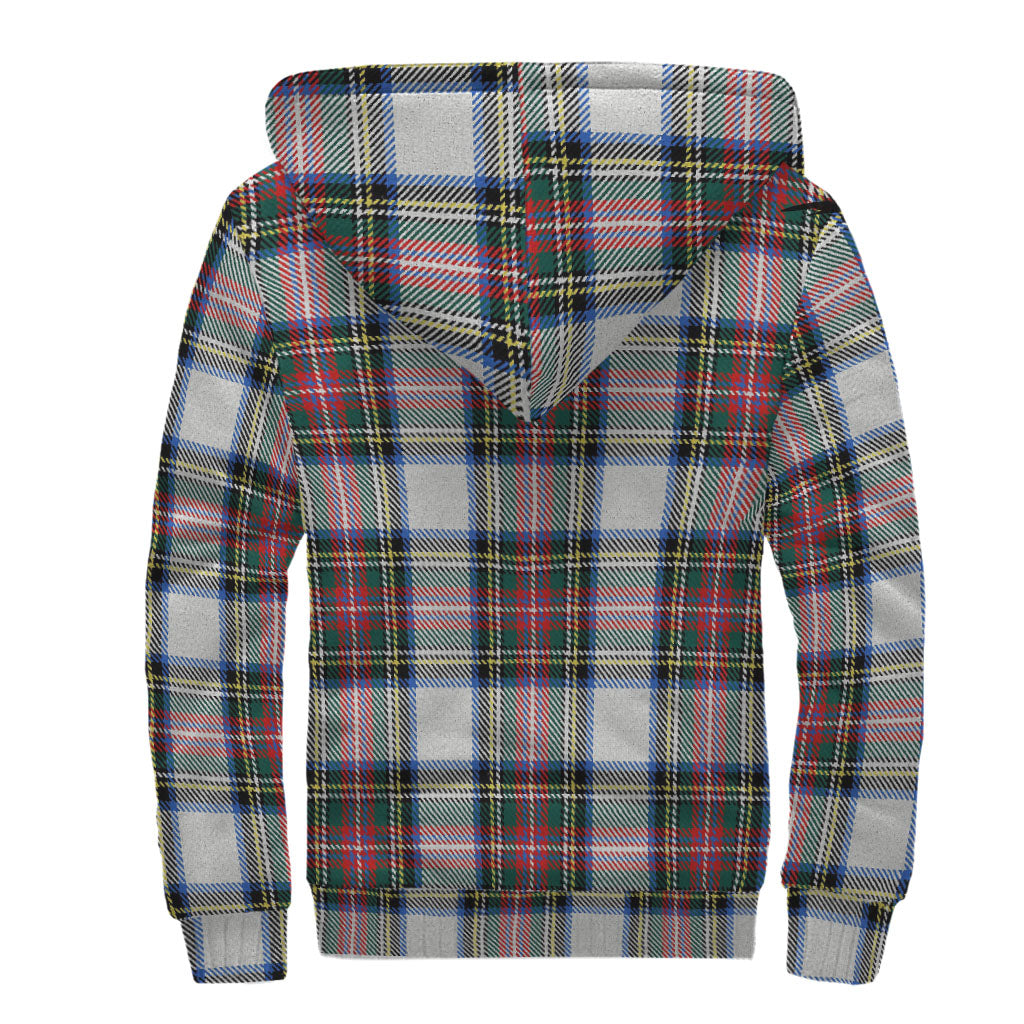 Dennistoun Tartan Sherpa Hoodie - Tartan Vibes Clothing