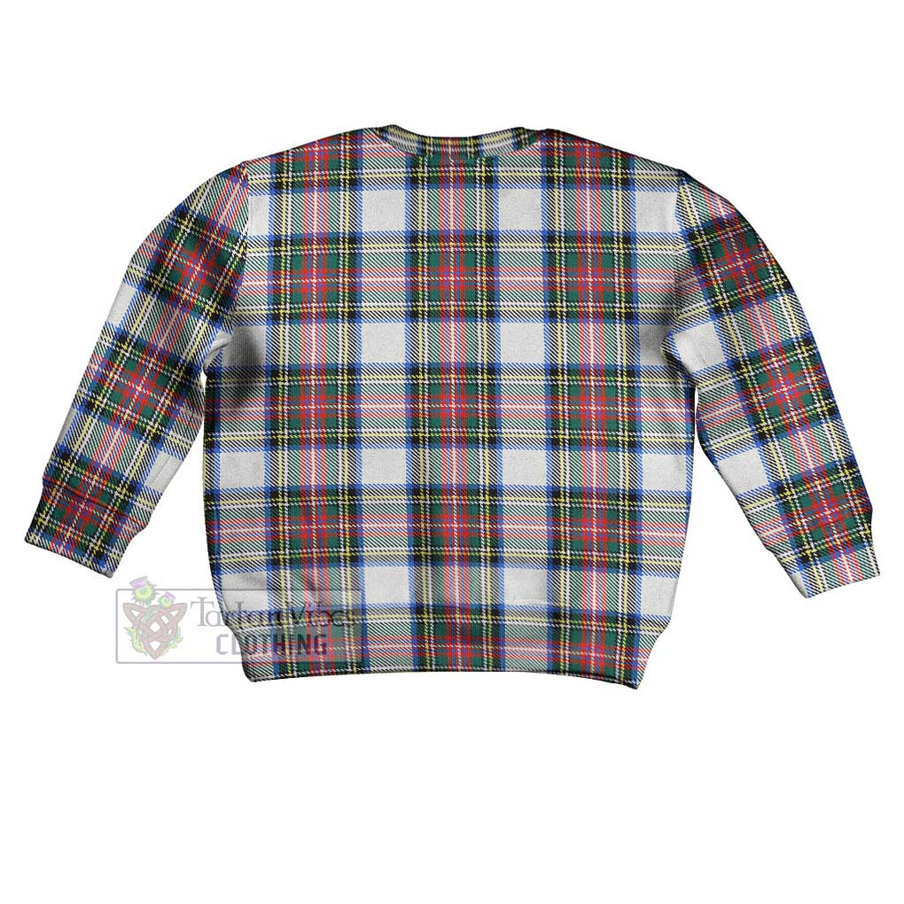 Tartan Vibes Clothing Dennistoun Tartan Kid Ugly Sweater