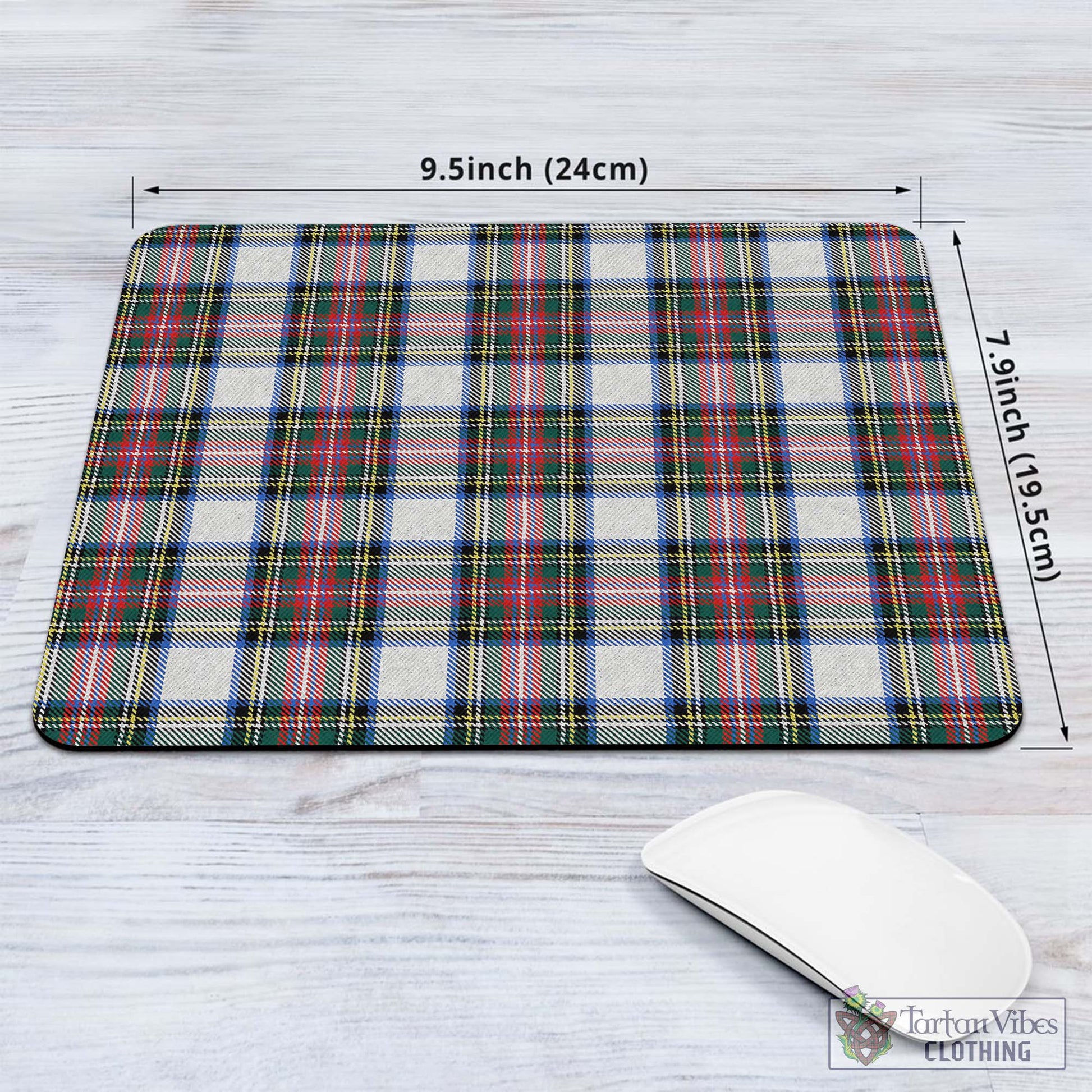 Tartan Vibes Clothing Dennistoun Tartan Mouse Pad