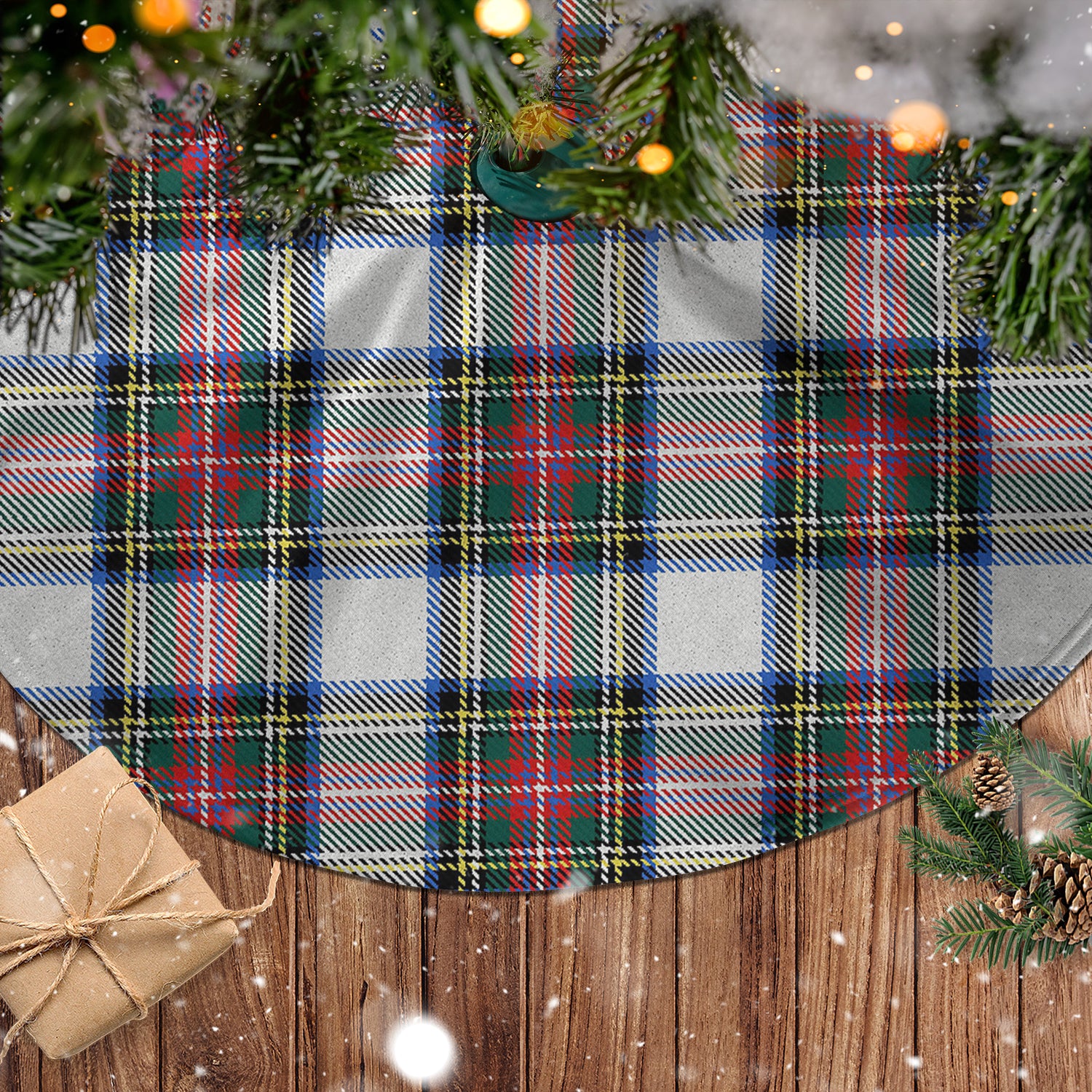 Dennistoun Tartan Christmas Tree Skirt - Tartanvibesclothing