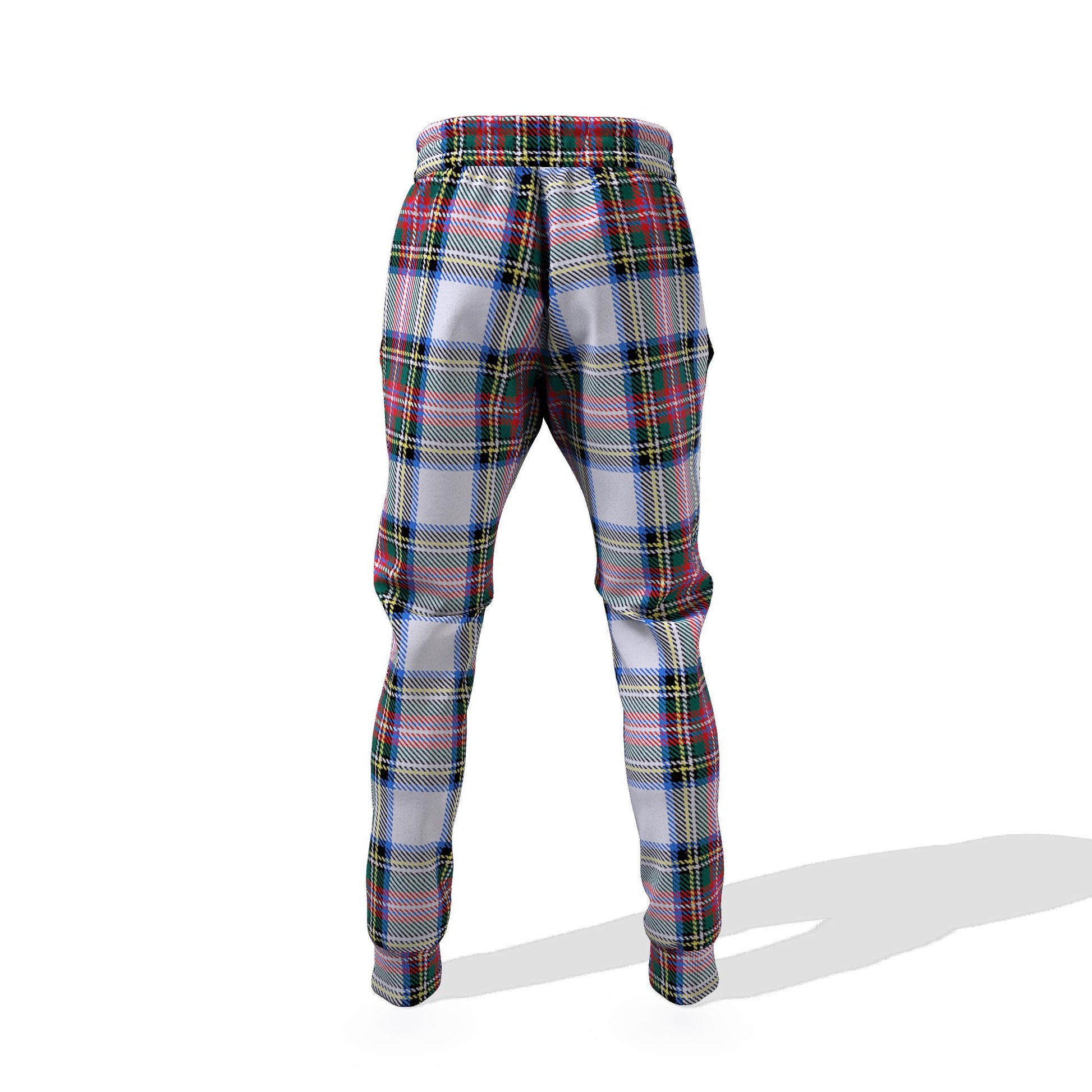 Dennistoun Tartan Joggers Pants with Family Crest 6XL - Tartan Vibes Clothing