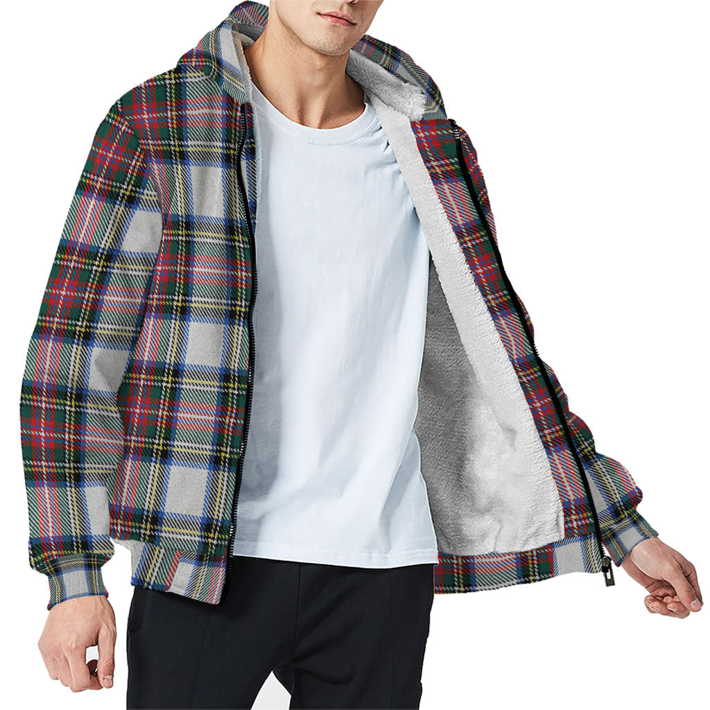 Dennistoun Tartan Sherpa Hoodie - Tartan Vibes Clothing