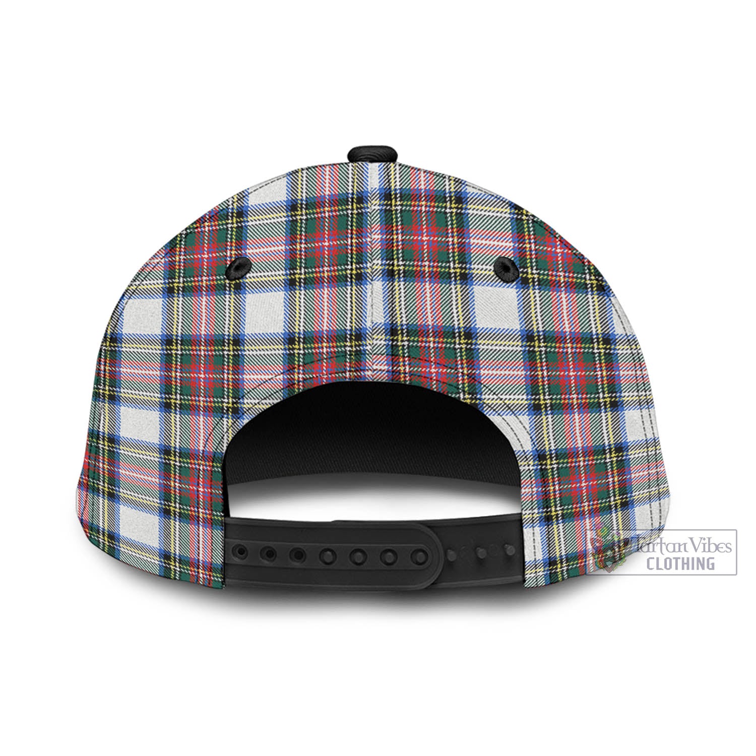 Tartan Vibes Clothing Dennistoun Tartan Classic Cap with Family Crest In Me Style