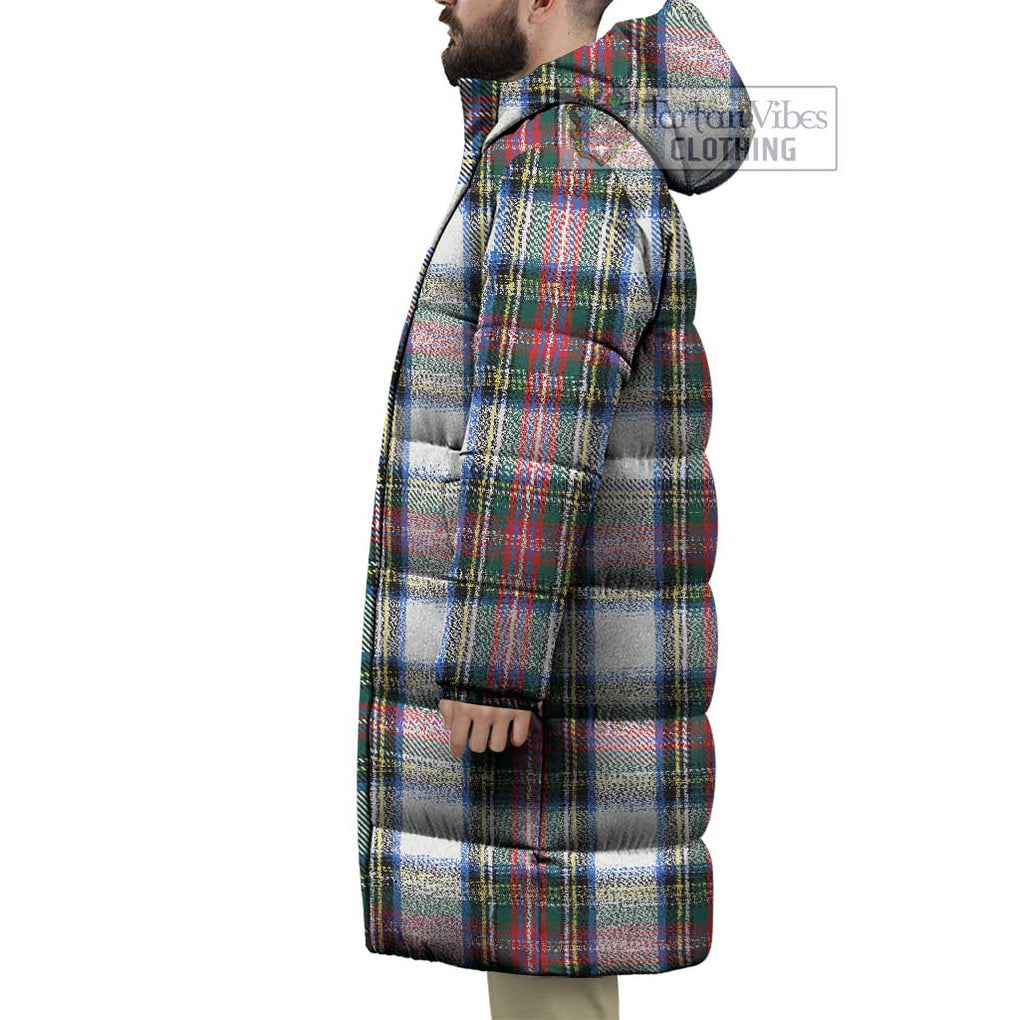 Tartan Vibes Clothing Dennistoun Tartan Long Down Jacket