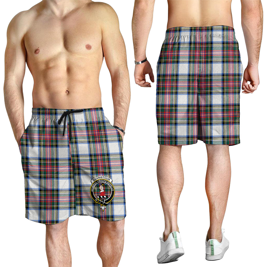 dennistoun-tartan-mens-shorts-with-family-crest