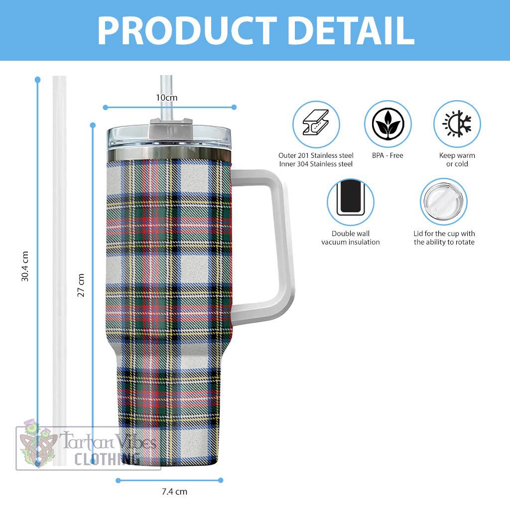 Tartan Vibes Clothing Dennistoun Tartan Tumbler with Handle