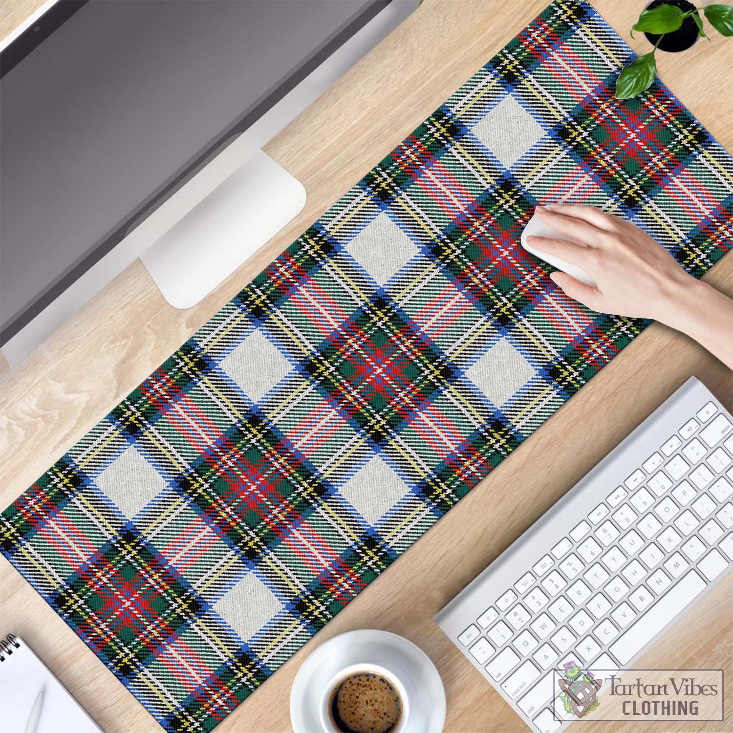 Tartan Vibes Clothing Dennistoun Tartan Mouse Pad