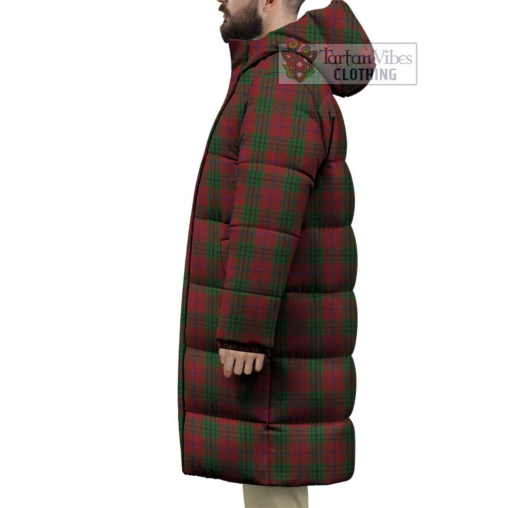 Tartan Vibes Clothing Denny Tartan Long Down Jacket