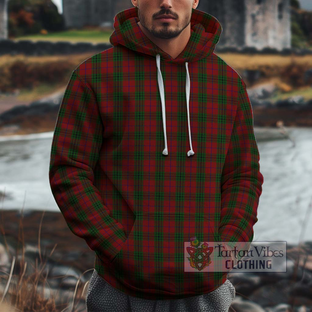 Denny Tartan Cotton Hoodie Pullover Hoodie XS - Tartan Vibes Clothing