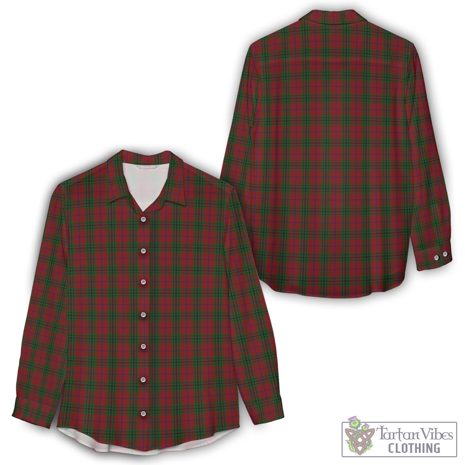 Denny Hunting Tartan Womens Casual Shirt