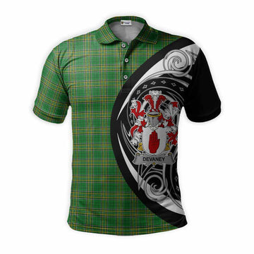 Devaney Irish Clan Polo Shirt Celtic Circle Style Kid - Tartan Vibes Clothing