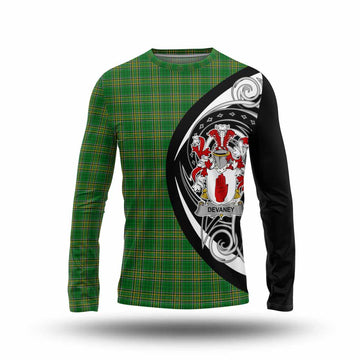 Devaney Irish Clan Long Sleeve T-Shirt Celtic Circle Style Unisex - Tartan Vibes Clothing