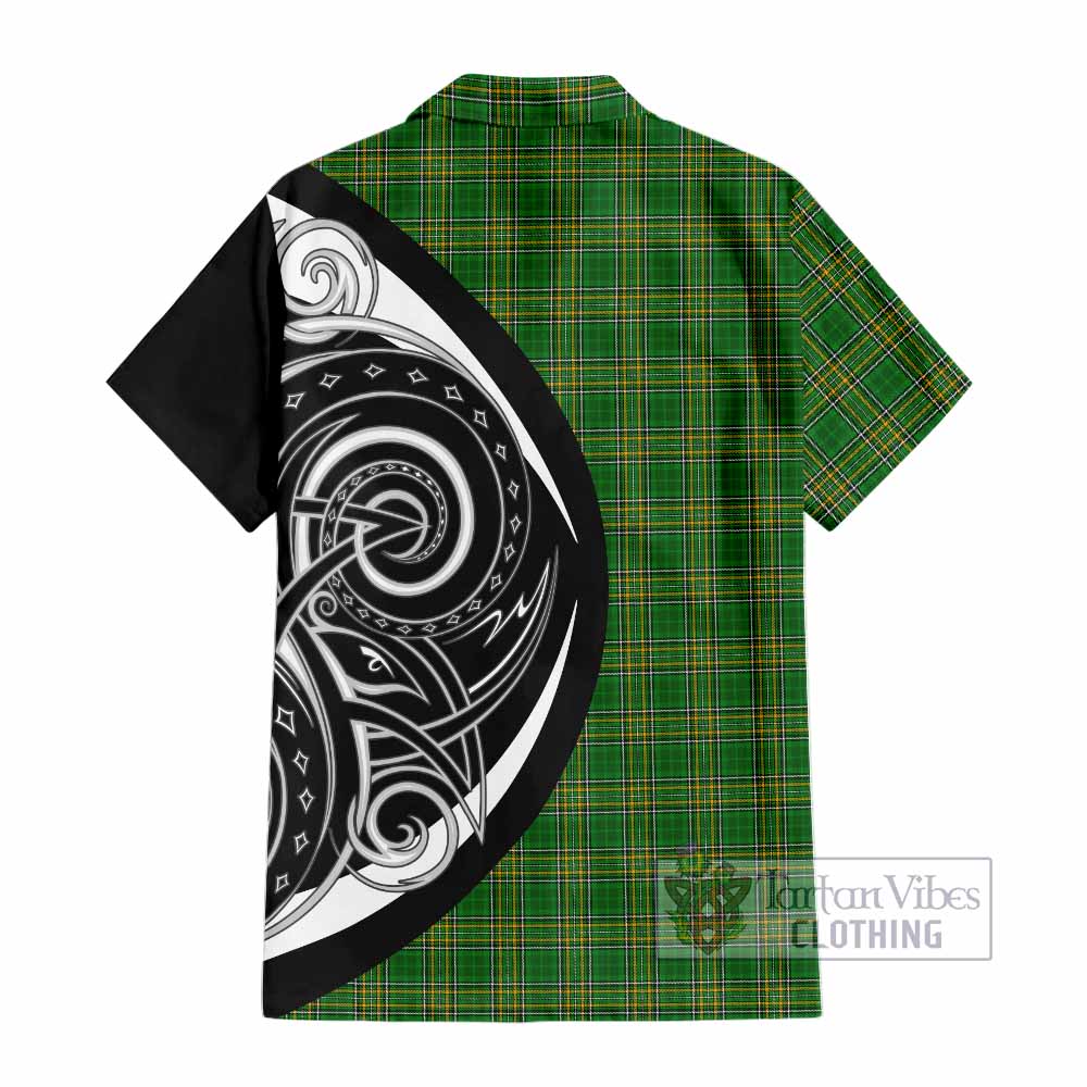 Devaney Irish Clan Hawaiian Shirt Celtic Circle Style - Tartan Vibes Clothing